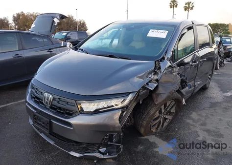 2025 Honda Odyssey Ex-L from USA, damaged, VIN 5FNRL6H64SB038684